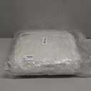 Jenaai 80 Inches Large Christmas Tree Skirt Extra Faux Fur Xmas Tree Skirt White Plush Velvet for Christmas Decorations for Home Party Winter Holiday