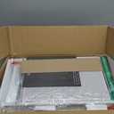 DUMOS Nightstand Small Dresser with 2 Fabric Drawers Side Tables Bedroom End Table Kids Bedside Storage Furniture for 20 inch Tall Night Stand for Closet, Entryway, College Dorm, White(2 Pack)