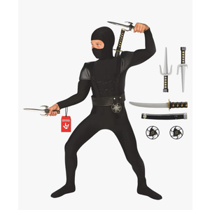 Morph Ninja Costume Kids, Boys Ninja Costume with Accessories, Ninjago Costumes Boys, Kids Dress Up Costumes, Medium