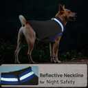 Lelepet Fleece Dog Sweater Zip Up Dog Fleece Jacket Reflective Warm Sweatshirt for Cold Weather Soft & Lightweight Pet Sweater Vest for Puppy Small Medium Large Dogs(XS-3XL) (Gray)