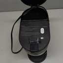 Mini Single Serve Coffee Maker for K Cup and Ground Coffee, Fast Brew One Cup Coffee Machine with Descaling Reminder and Water Window, 6 to 12 oz. Brew Sizes, Black (9.45 Inches)