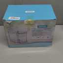 HIHEGD 2-Tier Bathroom Organizer with Dividers, Clear Under Sink and Pull-Out Cabinet Organizer for Kitchen and Pantry Storage