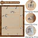Brown 18x24 Picture Frame for Wall Decor Display, 1 Pack