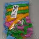 42 Pieces Heatless Waves Hair Curler, No Heat Damage Wavy Hair Curlers with 2 Sets of Styling Hooks, Heatless Curls for Women Girls Short Hair((4 Colors, 25cm / 9.8")