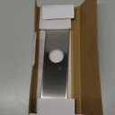 Brushed Nickel Faucet Plate, Sink Hole Cover, Faucet Deck Plate 10 Inch 1 or 3 Hole Long Rectangle Cover Deck Plate Faucet Escutcheon for Bathroom Vanity Sink Faucet Stainless Steel