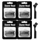 73S Series 7 Replacement Shaver Head for Braun S7 360 Flex Compatible, Replacement Blades for Braun Series 7 7020s 7025s 7027cc 7071cc 7075cc 7085cc