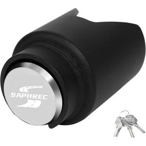 SaphRec Upgraded Trailer Lock, Fits 2 Inch Coupler Heavy Duty Anti-Theft Trailer Hitch Lock, Accessories for RV/ Boat/ Trailer/ Pickup Model 2025