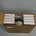 EOSMILE 4Pack 12 Inch LED Flush Mount Ceiling Light, 25W, 3000LM, CRI 95+, 2700K-5000K 5CCT & Dimmable, Black Round Surface Flat Panel Light for Hallway, Kitchen, Bedroom, Laundry Room