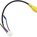 10 Pin Backup Camera Harness Adapter for Android Car Stereo RCA Wiring Harness Connector Video Input Cable for Aftermarket Radio