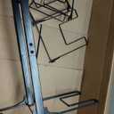 MUDEELA Pots and Pans Organizer under Cabinet 20.8" Height, Heavy Duty Adjustable Pot Pan Organizers inside Cabinet, 8-Tier Kitchen Cabinet Organizers and Storage for Big Stockpots, Heavy Cookware