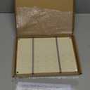 Svartur Acrylic Bead Mat with Lid, Solid Base Seed Bead Tray with Built-in Felt Bead Mat & Magnetic Cover, Bead Board for Jewelry Making, Bead Sorting Tray for Seed Bead, Small Bead Under 4mm (Beige)