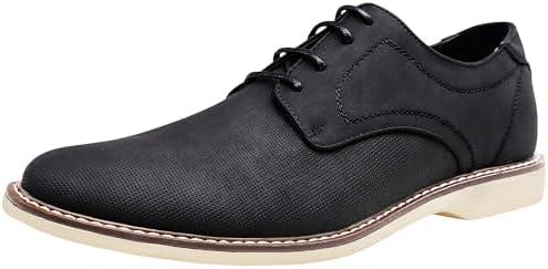 Jousen Mens Dress Shoes Retro Business Casual Oxfords Plain Toe Dress Shoes for Men Size 115
