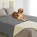 Ameritex Waterproof Dog Bed Cover Pet Blanket with Anti-Slip Back for Furniture Bed Couch Sofa