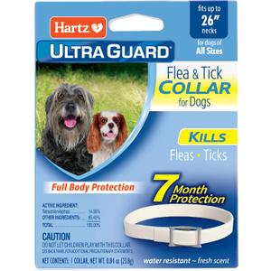 Hartz UltraGuard Flea & Tick Collar for Dogs and Puppies