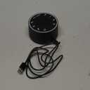 Dreamegg Sound Machine for Sleep - D1 Nova White Noise Sound Machine for Baby Adult with Alarm Clock, Soothing Sounds, Dimmable, White Noise Alarm Clocks for Bedrooms Heavy Sleepers Travel, Black