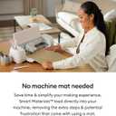 Cricut Smart Permanent Vinyl for Joy Xtra Machine, Black (9.5in x 6ft Roll)