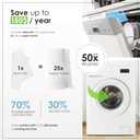 2 x SUPERSCANDI 5 Pack Swedish Dishcloths for Kitchen - 100% Biodegradable & Compostable Reusable Paper Towels Washable, Food-Safe & Without Plastic - Dish Rags for Any Surface, Line Knitting Black