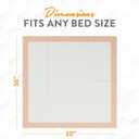 Inspire Extra Large Super Absorbent Disposable Bed Pads for Chronic Incontinence Ultra Thick and Absorbent Bed Pads Disposable Adult | Pee Pads for Adults (30" X 36" Pack of 50)
