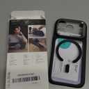 ESR for iPhone 17 Pro Case with Stash Stand, Camera Control Cover Compatible with MagSafe, Military-Grade Drop Protection Magnetic Phone Case, Scratch-Resistant Back Cover, Clear Black