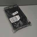 Desk Drawer Organizer, Office Metal Mesh Drawer Divider Organizer Tray with 6 Compartments, Pen Organizer for Desk Drawers Tray Desktop Accessories(COLOR:Black)