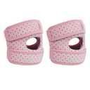 Luwint Patellar Tendon Support Strap with Gel Pad, Women & Teens Adjustable Knee Brace for Knee Pain Relief, Arthritis, Sports (Pink)