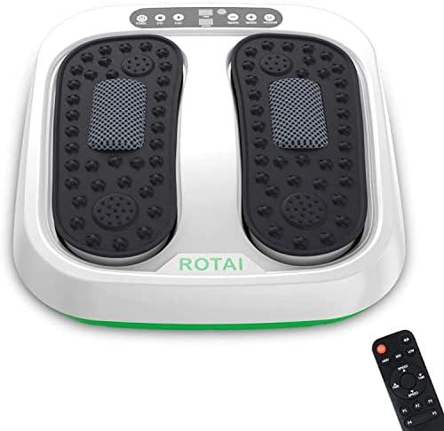 Foot Massager Machine with Heat, Shiatsu Vibration Feet Massager with Remote, Deep Kneading Therapy, Improve Circulations and Body Flow for Plantar Fasciitis, Neuropathy