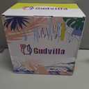 Gudvilla Orange Plates and Napkins Party Supplies 200Pcs, Orange Party Decorations, Serve 50, Fall Paper Plates for Birthday Autumn Fall Decorations