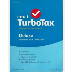 Turbotax Deluxe 2015 Federal Returns Federal E-file Turbotax Deluxe 2015 Federal Returns Federal E-file