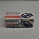BLACK+DECKER ICR19XS One Step Steam Cord Reel Iron, Blue