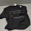 Funny Programmer Coffee Gift for Coders T-Shirt Small (Black, M)