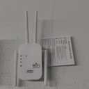 WiFi Extender, 2025 Fastest WiFi Booster,WiFi Extenders Signal Booster for Home, WiFi Repeater with Ethernet Port Covers up to 9880sq. ft and 55 Devices-Medium-2.4GHZ