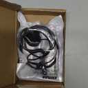 EXMAX Wired Single Headphones 3.5mm Left-Side Earphone One Ear Ear-Hook Headphone for EXD-101 ATG-100T Wireless Tour Guide Receiver Radio Podcast Laptop MP3 Ear Bud (Left-Side Earphone)