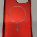 TORRAS Magnetic Slim-Fit for iPhone 16 Pro Max Case 6.9 inch, Ultra-Thin 16 ProMax Phone Case Compatible with MagSafe, Light Anti-Scratch Matte Hard PC Bayer OriginFit, Red