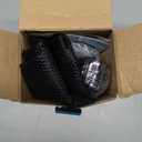 Greatever Snorkel Set Pano 3 Window Snorkel Mask Adult, Panoramic Wide View, Anti-Fog Scuba Diving Mask, Anti-Leak Snorkel Goggles Dry Top Snorkel, Professional Snorkeling Gear for Adults (Black Green)