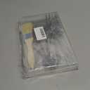 50 pieces of stainless steel mini barbecue skewers 3.74 feet long, suitable for air fryers, mini grilled meat skewers reusable mini barbecue skewersconnecting fruits and meats for grilling,