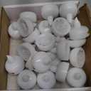 Homemory 200 Hours 24 Pack Flameless Floating Candles, Warm White Led Flickering Tealight Candles in Bulk, Decor for Wedding, Party, Centerpiece, Pool, Christmas