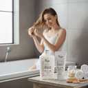 FARMASI Dr. C. Tuna Vitalizing Garlic Shampoo and Hair Mask - Natural Treatment for Hair Growth, Prevents Loss, Stimulates Growth with Capixyl