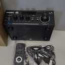 Stereo Receiver & Amplifier Home Audio Amp, AK45 Bluetooth Receiver for Home Stereo, 300Wx2, Bluetooth 5.0, 2 Channel, w/FM & Karaoke, w/USB/SD/RCA/MIC/FM in, w/Remote, for Garage Party Market