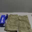 MIULEE Pack of 2 Couch Throw Pillow Covers 16x16 Inch Soft Sage Green Spring Chenille Pillow Covers for Sofa Living Room Solid Dyed Pillow Cases