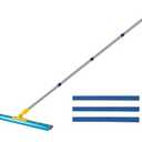 Notched Squeegee for Self Leveling, Epoxy, with 78.7" Long Pole, 3 Blades
Self‑Leveling Cement Squeegee for Concrete Epoxy Flooring, Detachable Stainless Steel Pole, Blade Replaceable
