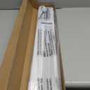 LazBlinds No Tools No Drill Cordless Cellular Shades, Blackout Light Blocking Honeycomb Shades for Home, Thermal Insulation Blinds for Windows, 27" W x 64" H, White