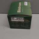 Birdream Bird Feeders for Outdoor Hanging, Fun Installation Pagoda Design Wild Birdfeeder, Attracting Wild Birds Sparrows Finch Cardinal Goldfinch Chickadee - Retro Silver (1 PACK)