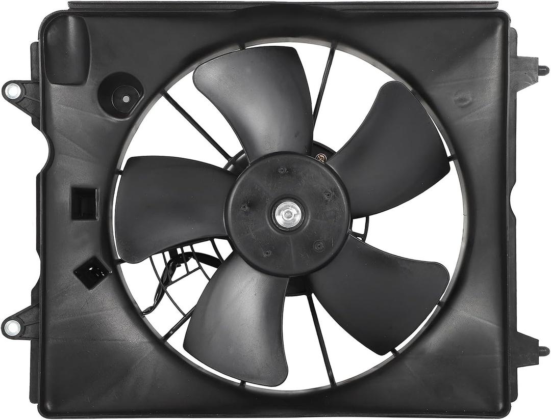 SCITOO Engine Cooling Fan Assembly Compatible with 2010-2016 for Honda for CR-V 2.4L; Replace 621438;601330 | Electric Fan Assembly|621438 19015REZA01 19020RSAG01 38616RB0003 190305LAA01 190155LAA01 19015RSAA01 HO3115155 38616RB0003