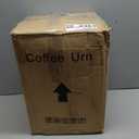 Commercial Coffee Urn 50 Cups12L, Stainless Steel Large-Capacity Coffee Maker for Catering, Events, Offices & Restaurants, Fast Brew & Keep Warm Function