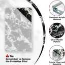 Black White Marble Pattern Acrylic Wall Plate Cover Switch Plate Covers Cover Light Switch Cover Switch Cover Decorative Double Gang Toggle Outlet Covers Switch Cover