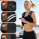 Henkelion Weighted Vest Weight Vest for Men Women Kids Weights Included, Body Weight Vests Adjustable for Running, Training Workout, Jogging, Walking