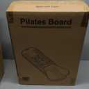 Pilates Board,Foldable Pilates Reformer Sets with Timer,Multifunctional Abdominal Pilates Board for Home Workout Equipment,Portable Ab Board Trainer Pilates Exercise Machine, Pilates Board for Women (Black)