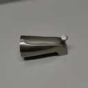 Enhon Slip on Tub Spout with Diverter, Compatible with American Standard 8888026.002 Tub Spout, Bathroom Bathtub Faucet, Fits 1/2 Copper Water Tube(5/8 Dia), 5/32 Hex Wrench(Brushed Nickel,1)