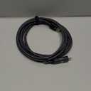 Warrky DisplayPort to HDMI Cable [8K@60Hz, 4K@240Hz, Nylon Braided, Black] 10FT Unidirectional DisplayPort 1.4 Source to HDMI 2.1 Display, DP to HDMI Compatible with PC, Dell, AMD, Lenovo, Monitor