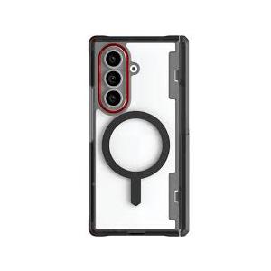 Ghostek Covert Clear Galaxy Z Fold7 Case with Builtin Kickstand, MagSafe and Full Hinge Protection Designed for 2025 Samsung Galaxy Fold 7 (8") (Smoke)